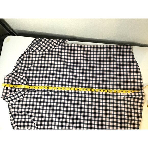 EXPRESS- MENS SLIM FIT 100% COTTON LONG SLEEVE BUTTON FRONT SHIRT SIZE X-LARGE - Picture 6 of 8